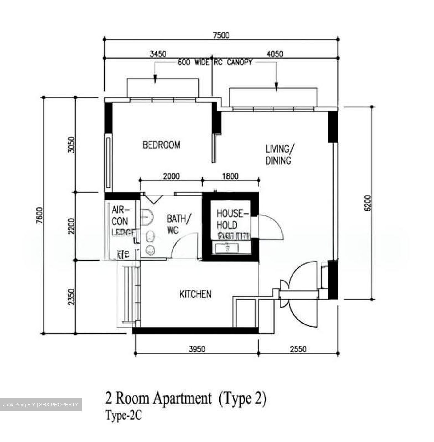 Blk 363B Sun Natura (Sembawang), HDB 2 Rooms #616831651
